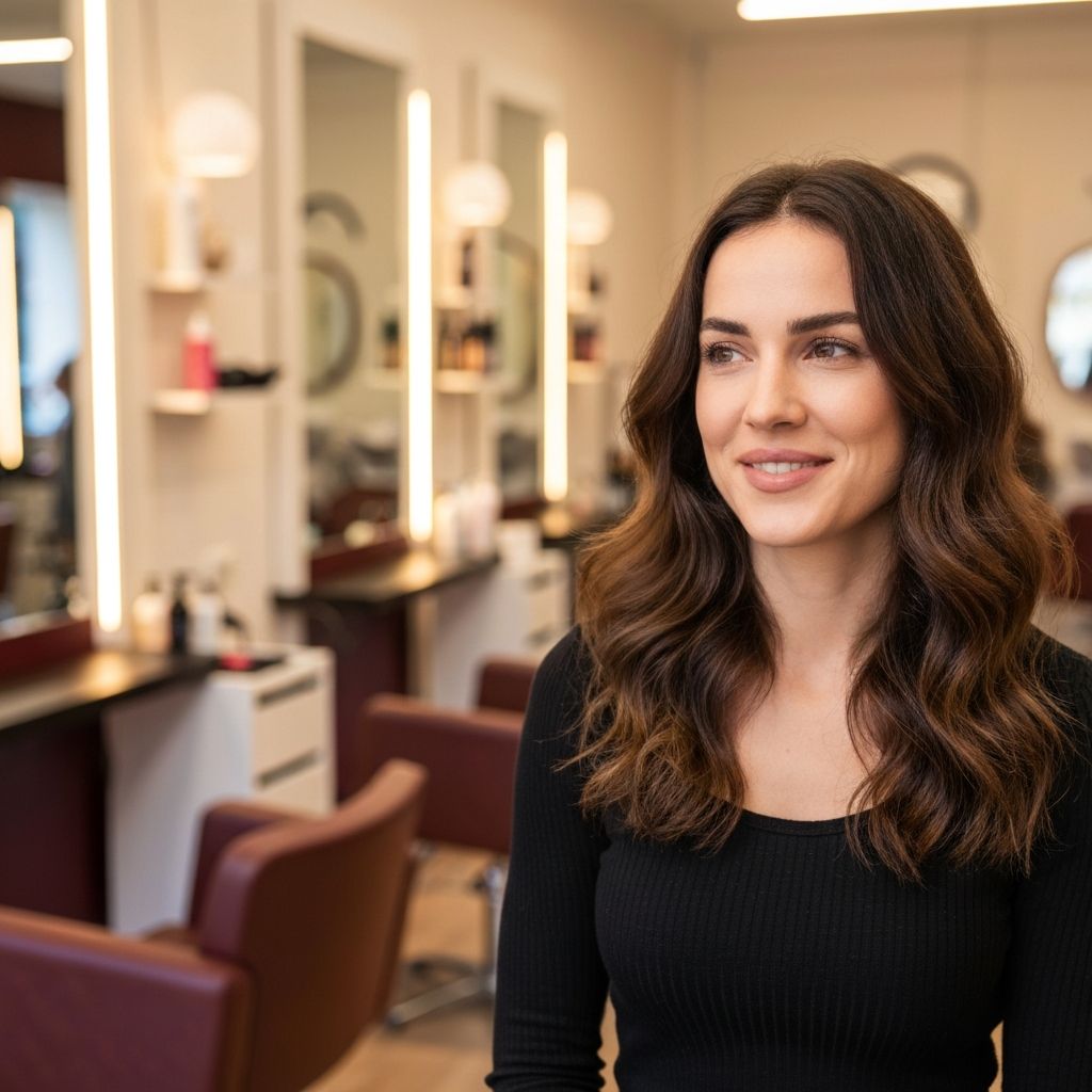 Beautiful hair styling at The Hair Place